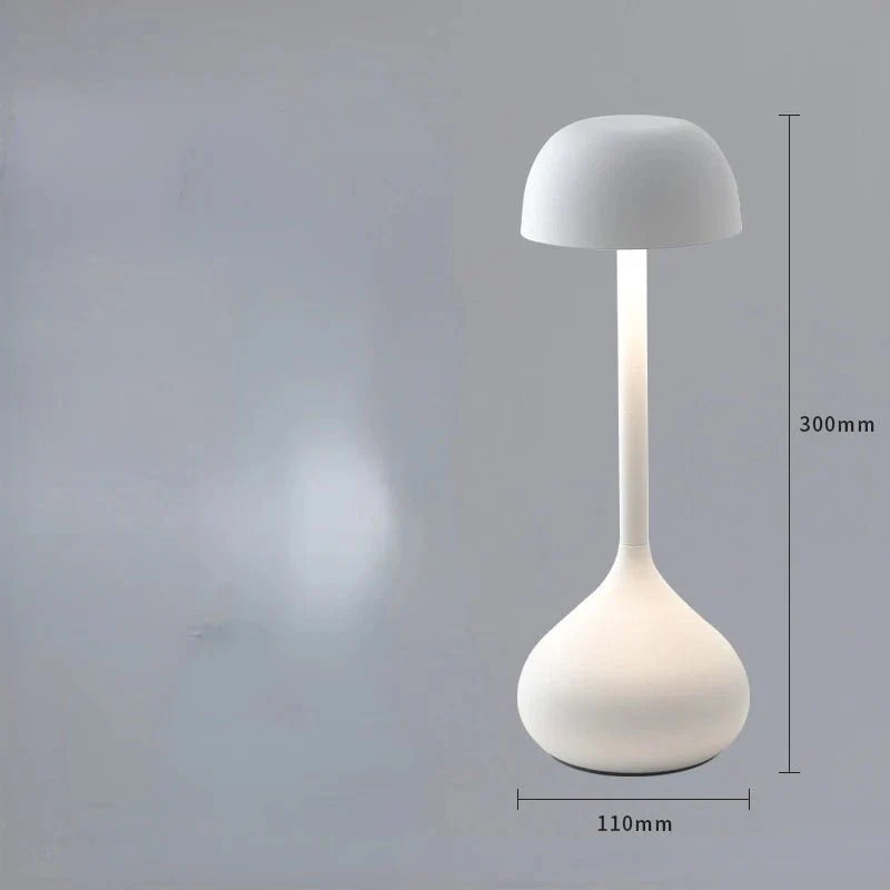 Bærbar Dæmpbar Bordlampe med Lang Batterilevetid