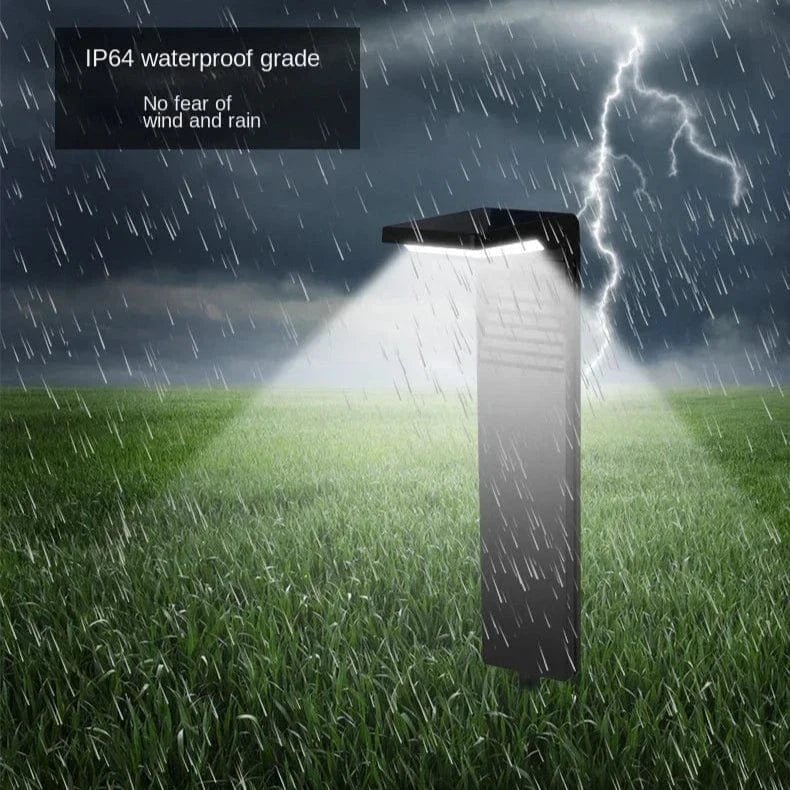 Soldriven Utomhusvägglampa – Modern & Vattentät Design