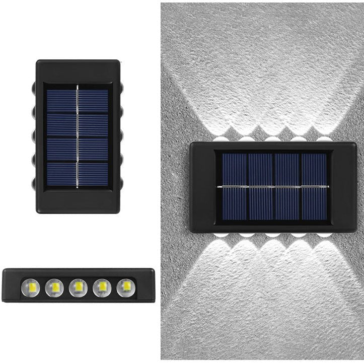 Energibesparande solcellslampor för trädgården med automatisk tändning