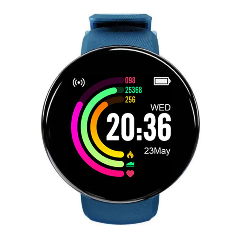 D18 Smart Armband med Bluetooth-samtal och Hälsoövervakning