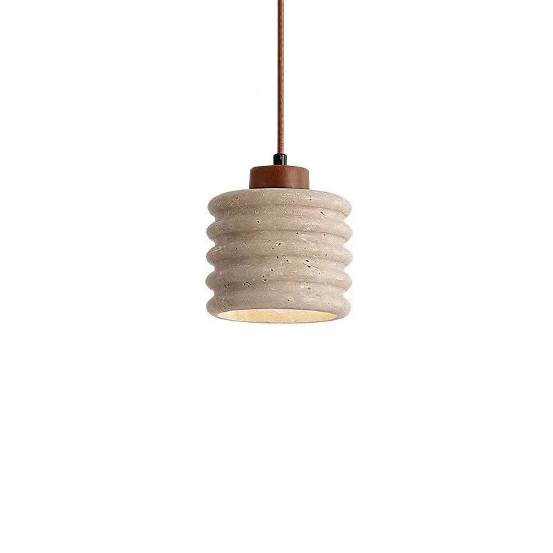 Elegant Travertin Pendel til Industrielt Design i Hjemmet