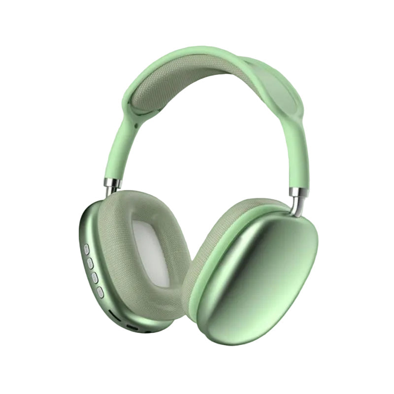 Bluetooth Hörlurar Over-Ear med ANC - Klart Ljud & Djup Bas - Öronkuddar i Minneskum - Mikrofon - Bluetooth 5.0