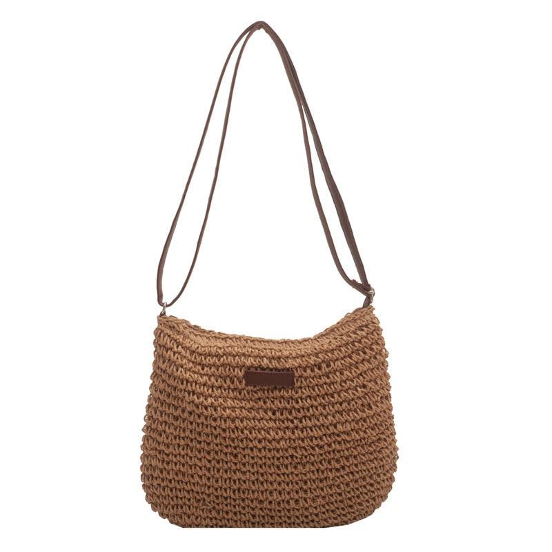 Elegante Strandtaske med Boho-Chic Design