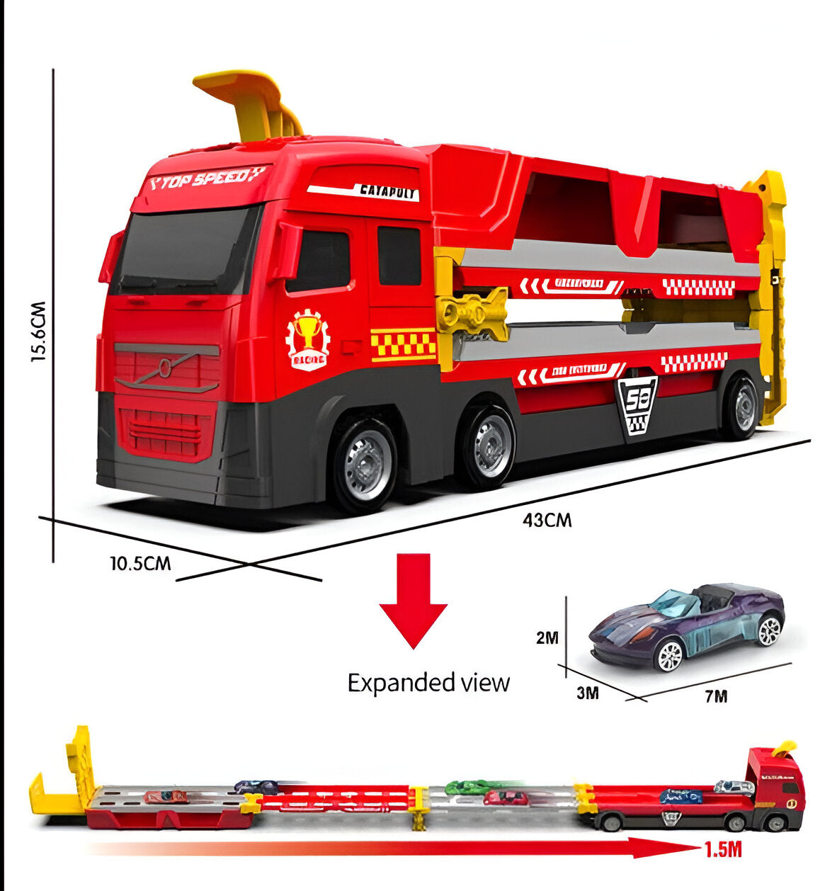 Kørebaner med udstødning til HaulerTruck
