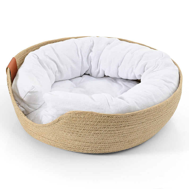 Handgjord och bekväm kattsäng – LuxeSnooze