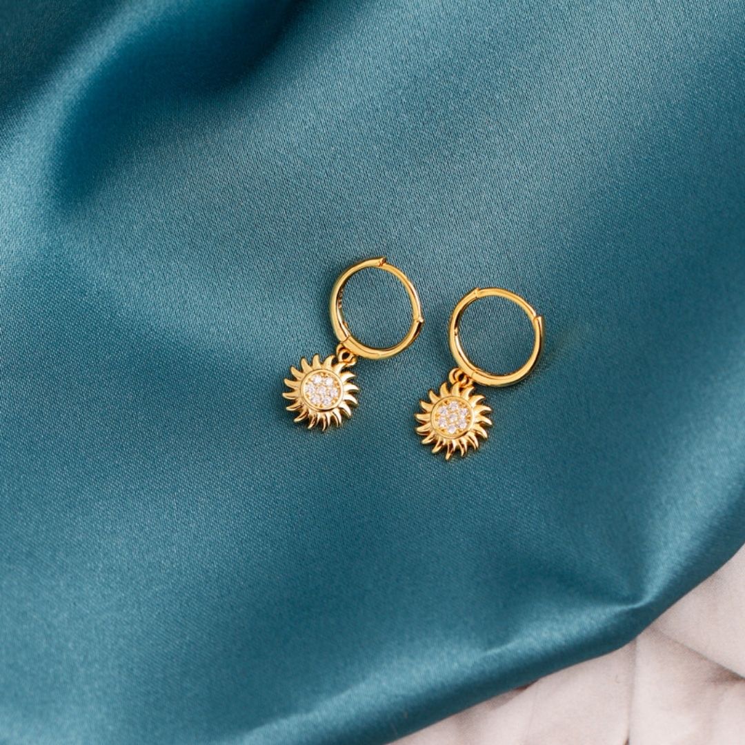 Elegante Solørør til Kvinder – Øreringe