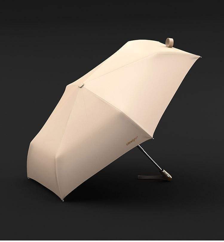 Foldbar Vind- og UV-beskyttende Paraply i Pink
