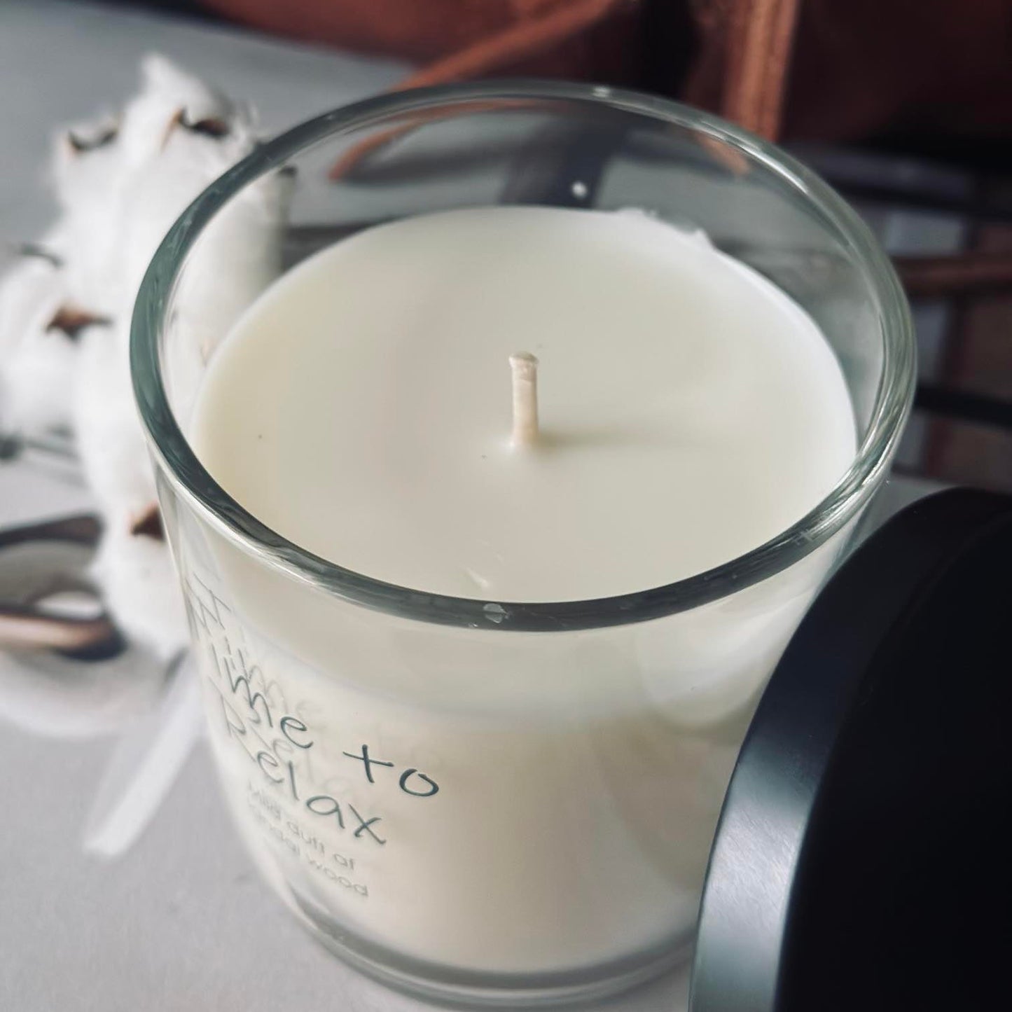 Duftlys Voks Smelter med Sandalwood - Langvarig Afslapning