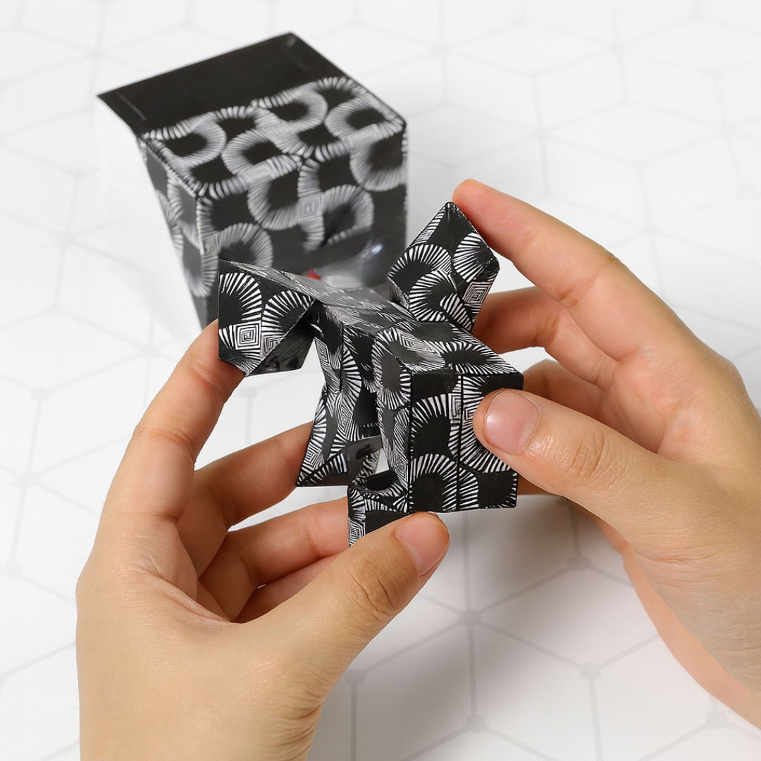 Magnetisk Foldbar Pusleterning - Kreativ Hjernegymnastik