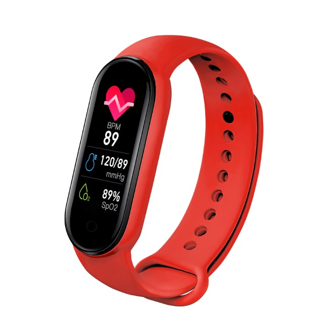 Avanceret fitnessur med aktivitetsmonitor og sundhedsovervågning
