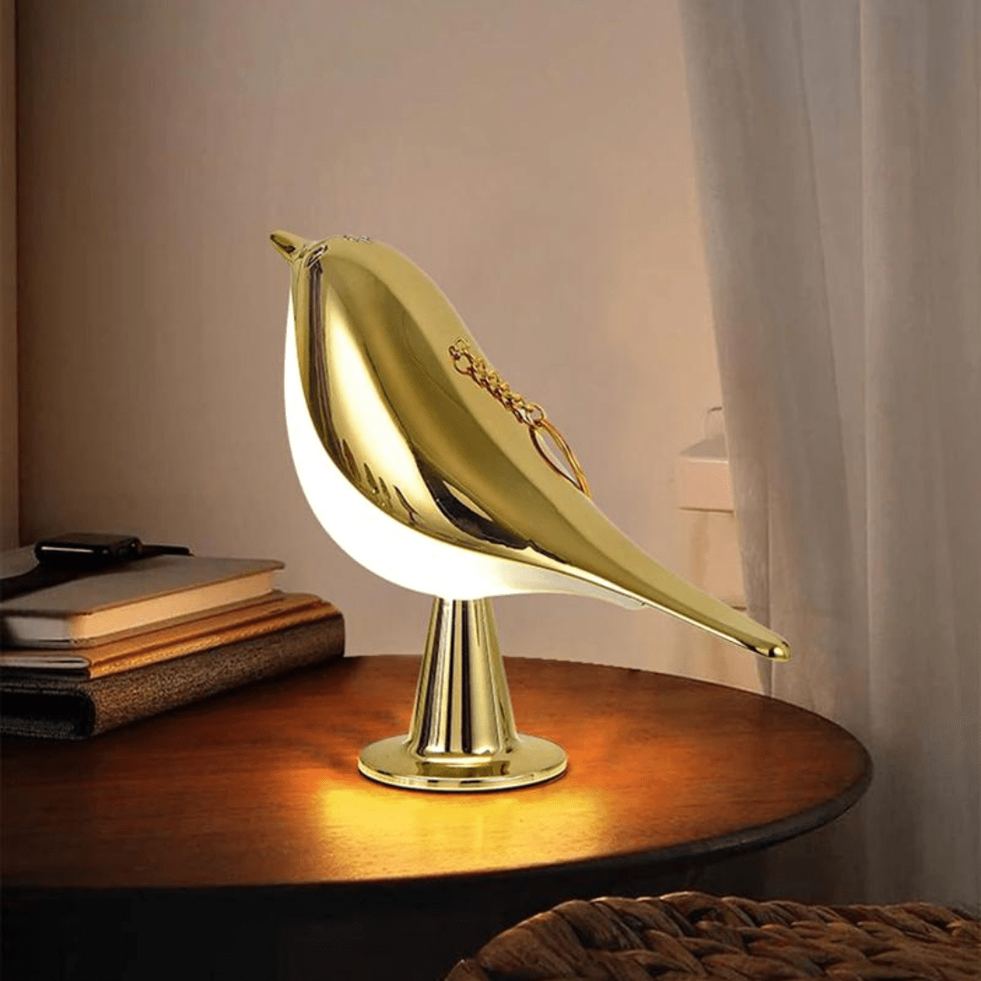 Taktile Natlampe i Fugleform - Skab Den Perfekte Stemning
