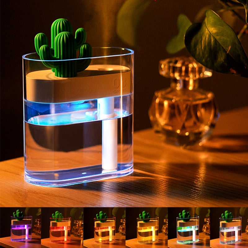 Stilfull och tyst luftfuktare – CactusHaze