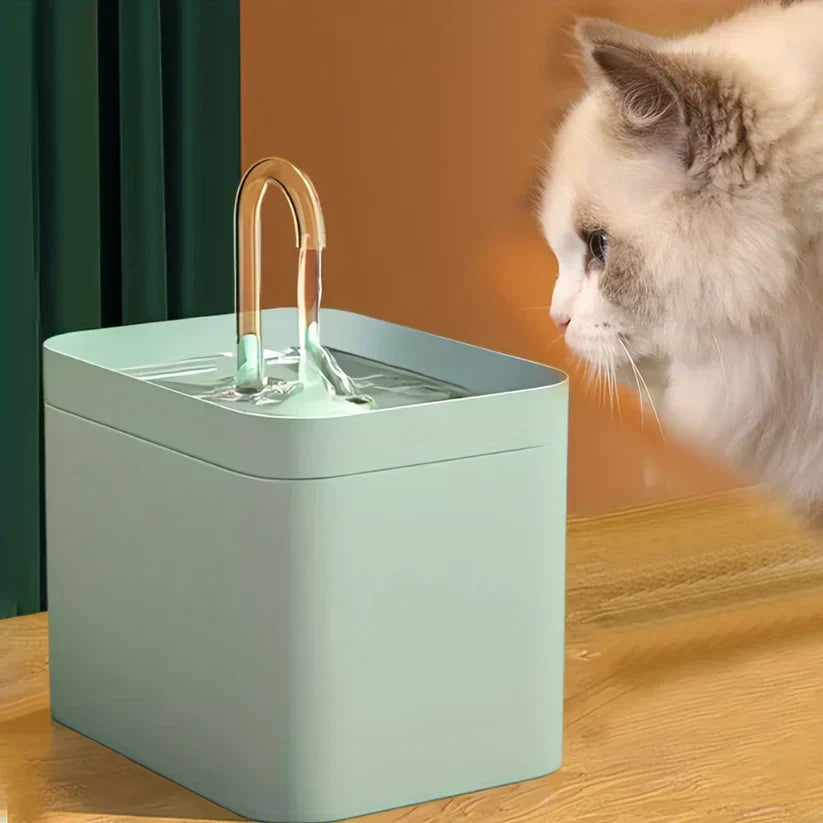 Stille automatisk vandfontæne til katte - PureFlow