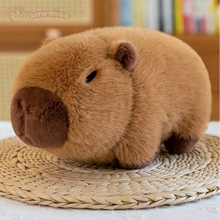 Blødt Plüsch Capybara i Avocado Design