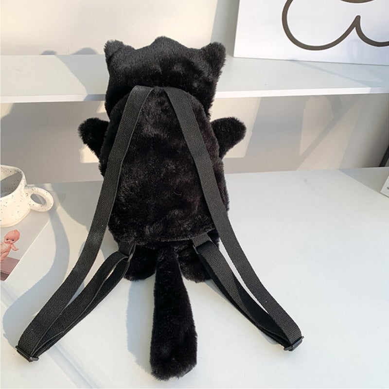 Mini Skelett Plysch Ryggsäck – Visslande Design