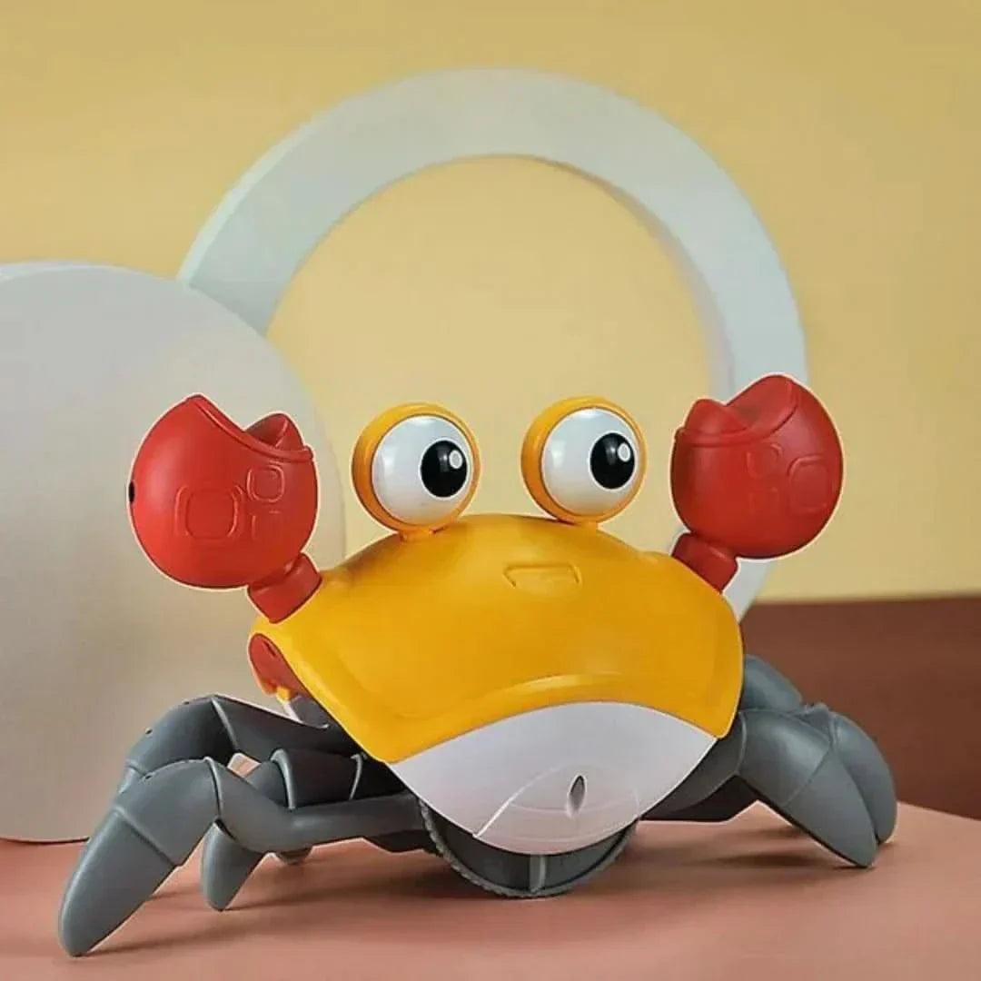 Interaktiv Krabbe Legetøj med Musik og Bevægelse - Krabbe der Krabber
