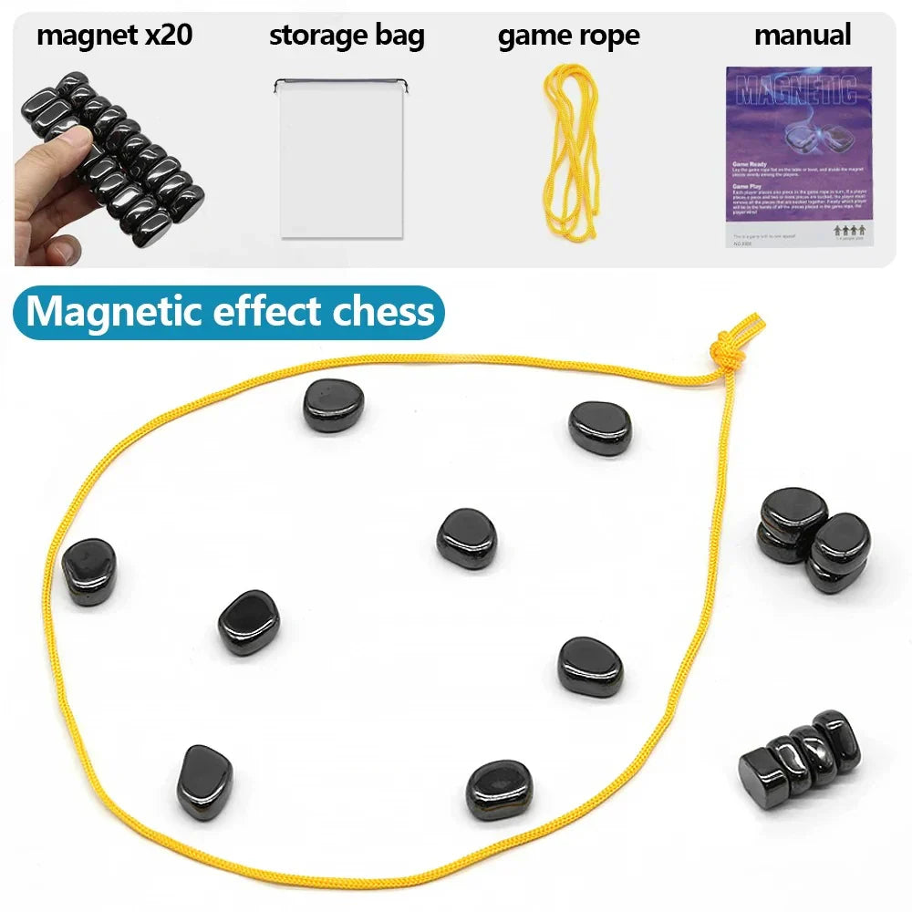Magnetiskt schackspel för hela familjen – strategi och samvaro