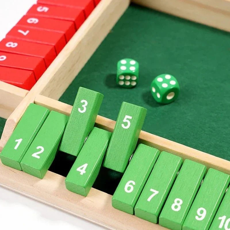 Shut the Box – Familjespel med 4 Spelare Kul och Lärande