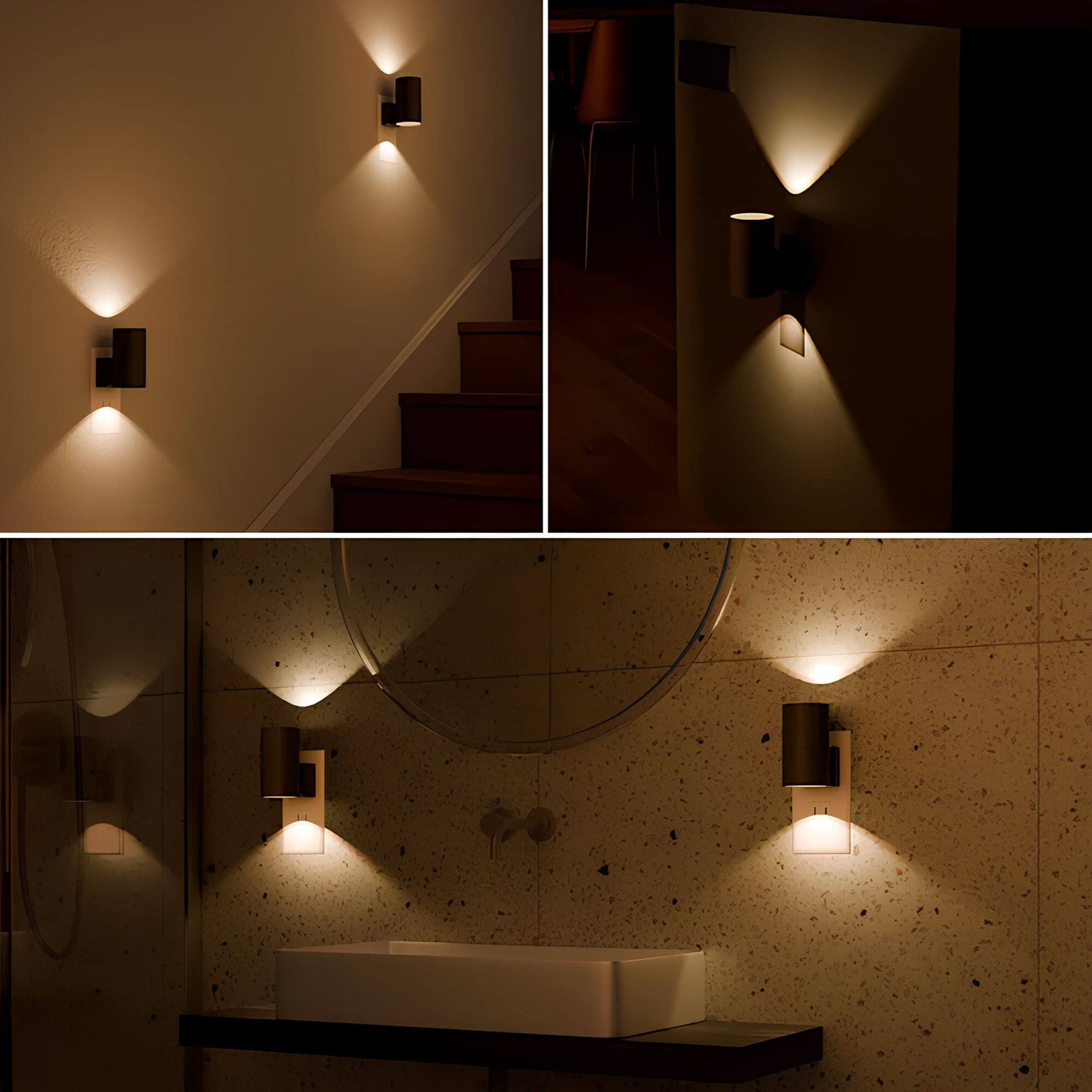 Energibesparende LED Natlampe med Automatisk Lyssensor