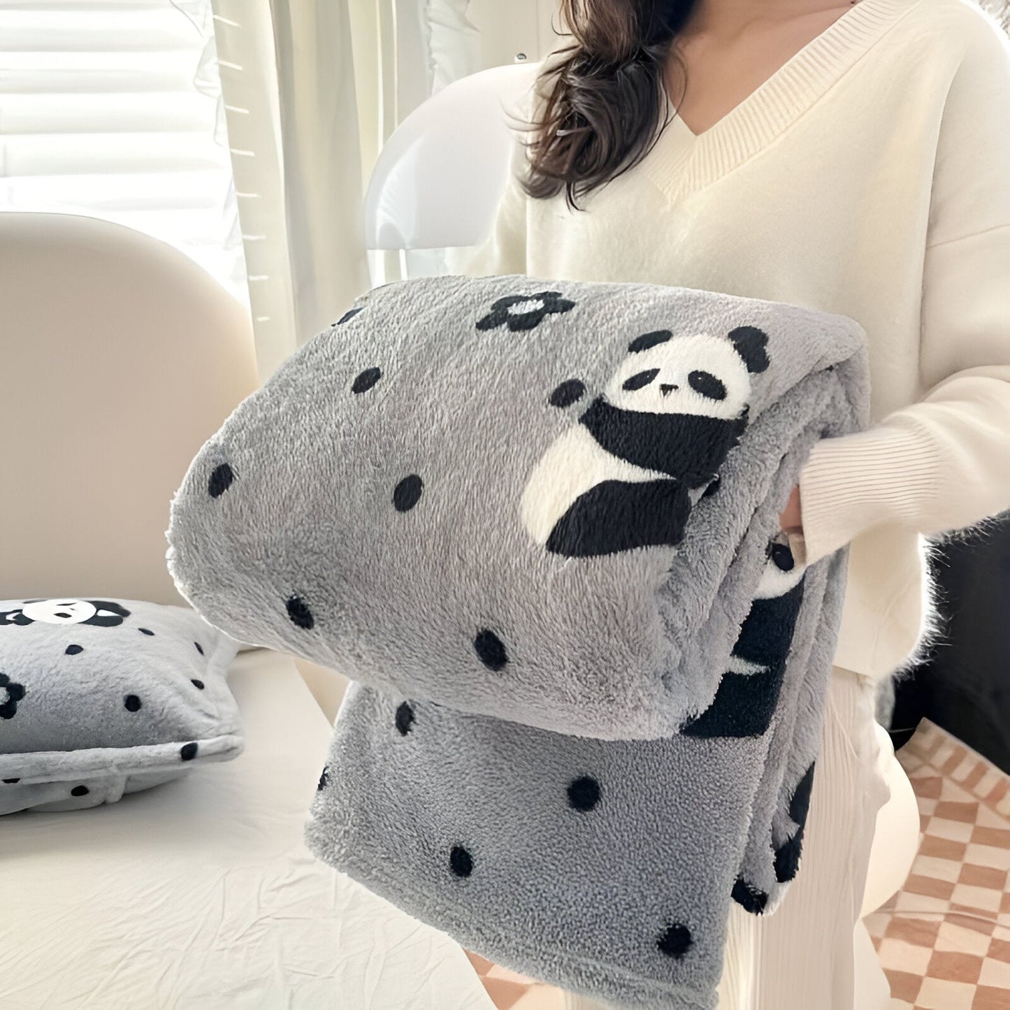 Mjuk och snygg filt: Färgstark fleece för komfort