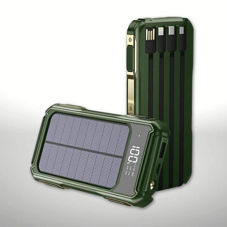 SolEnergi 200000mAh Bærekraftig Lader