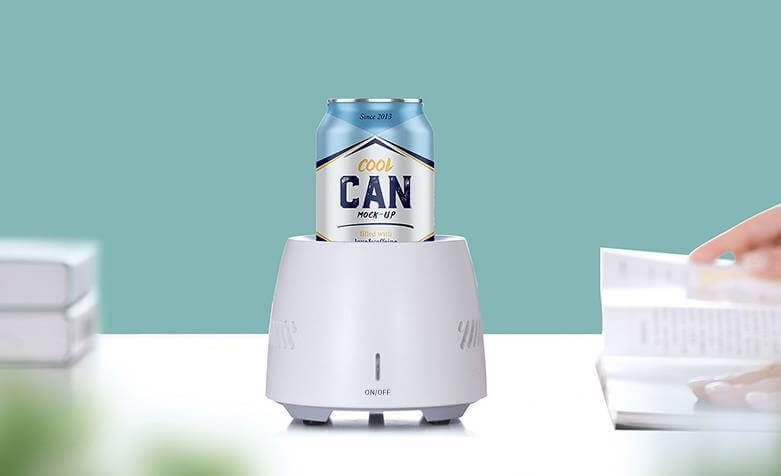 Transportabel Elektrisk Øjeblikkelig Kølebæger