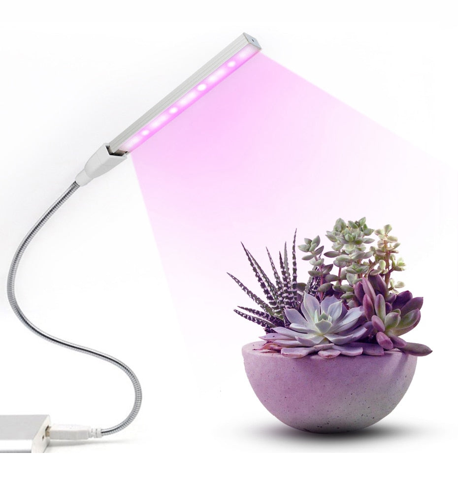 LED USB Plantevækst Phyto Lampe