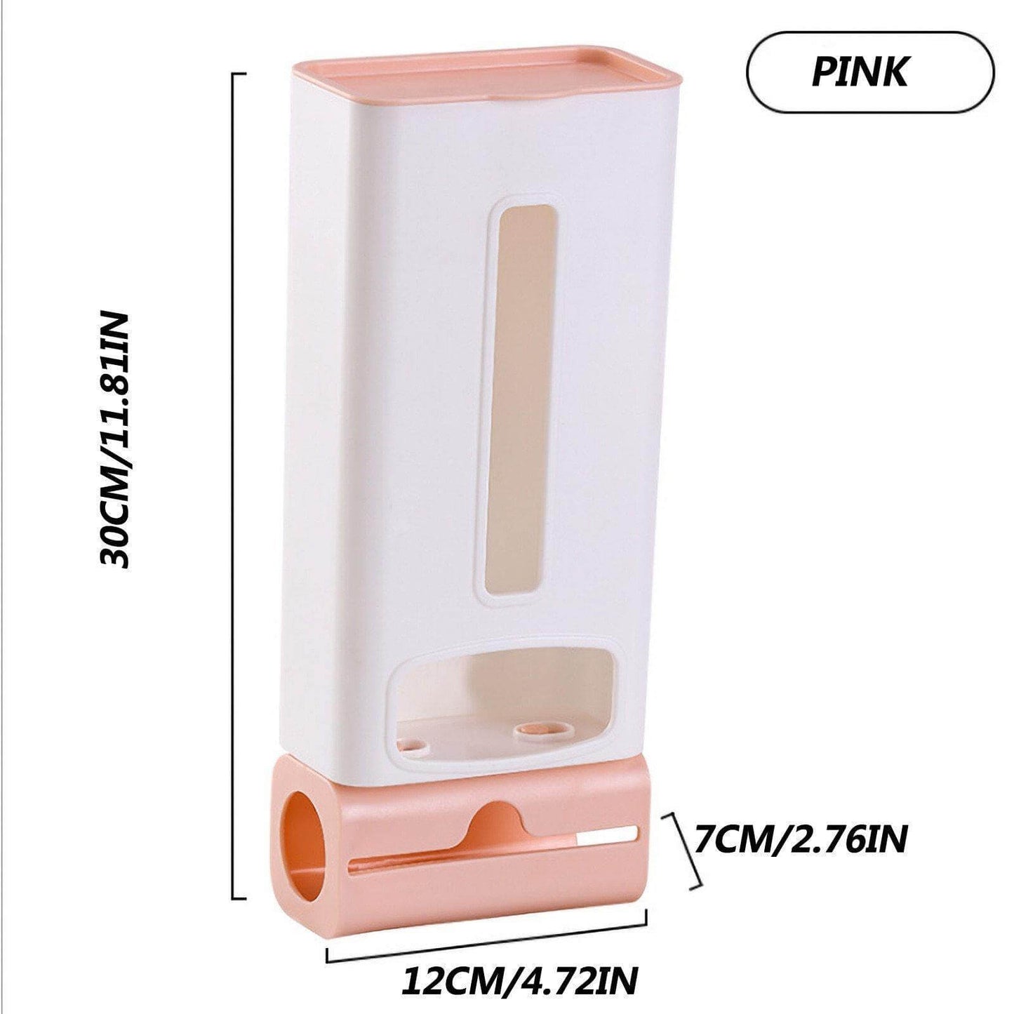 Vægmonteret affaldsopbevaringsboks