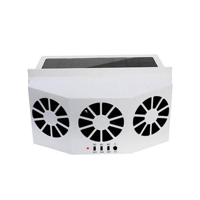 Auto solartoniserende ventilator til bil