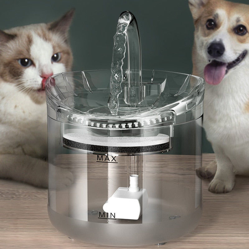 Automatisk sensor pet vand fontæne