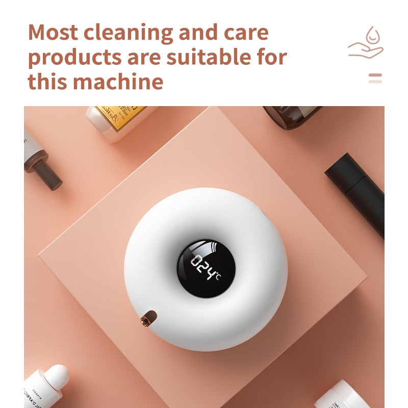 Temperaturvisning Automatisk Tvåldispenser