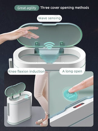 Automatisk Smart Sensor Børste Affaldsspand
