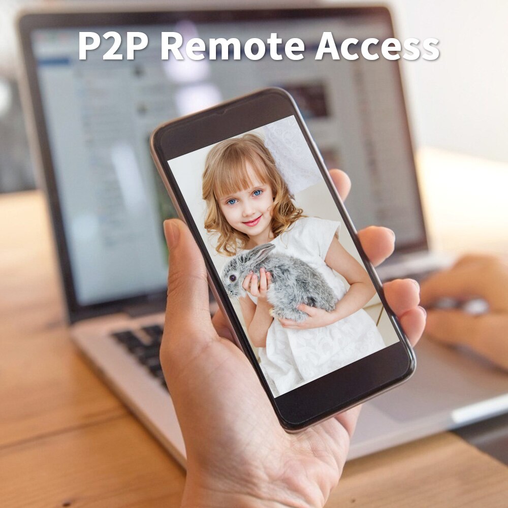 360 Wifi Lyspære Auto Tracking Kamera