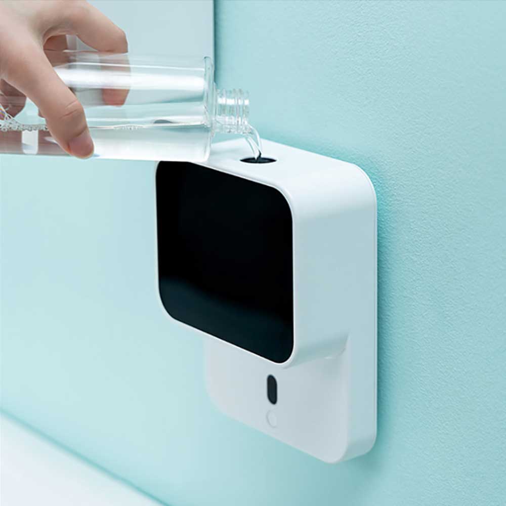 Automatisk sensor LED-display skumhåndvasker