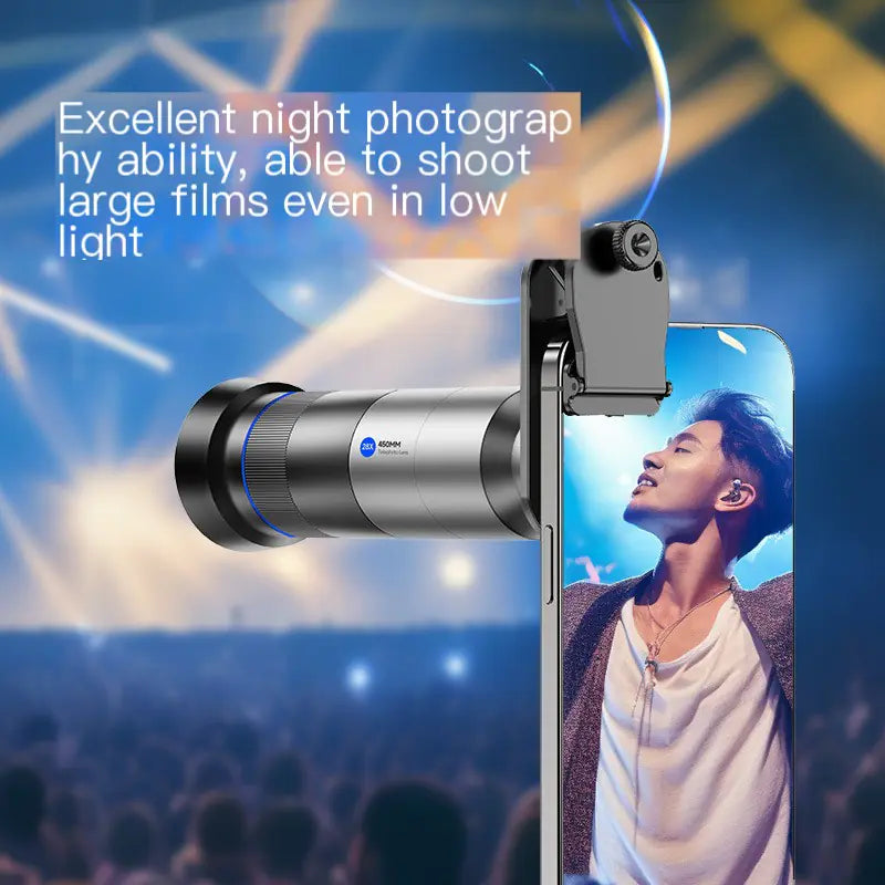 28X Teleobjektiv til Smartphones