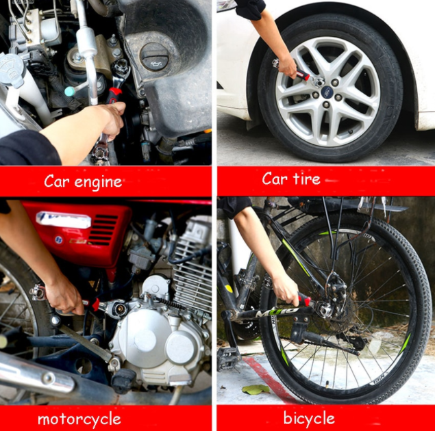 360 Universel Socket Reparationsnøgle Værktøj