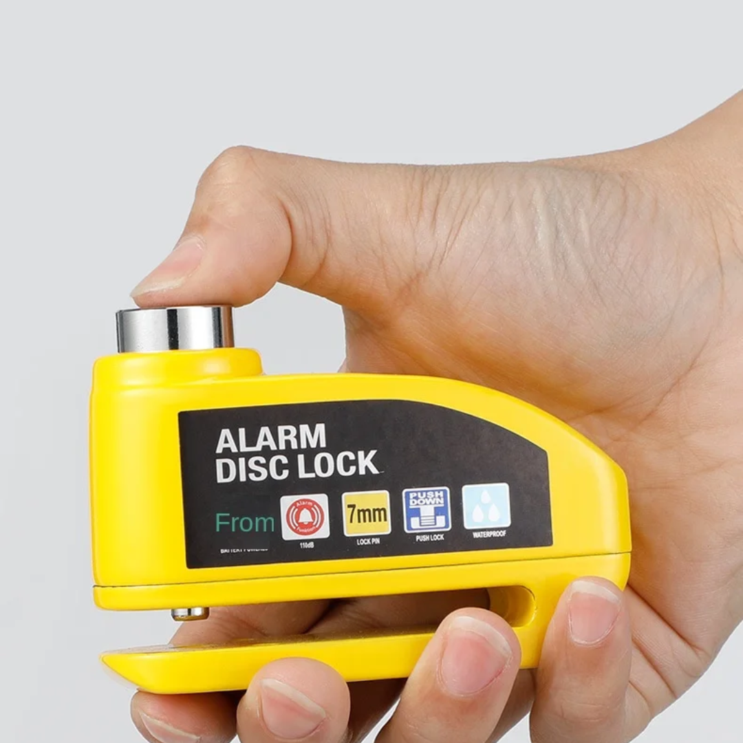 Tyverisikring Aluminium Skivebremse Alarmlås