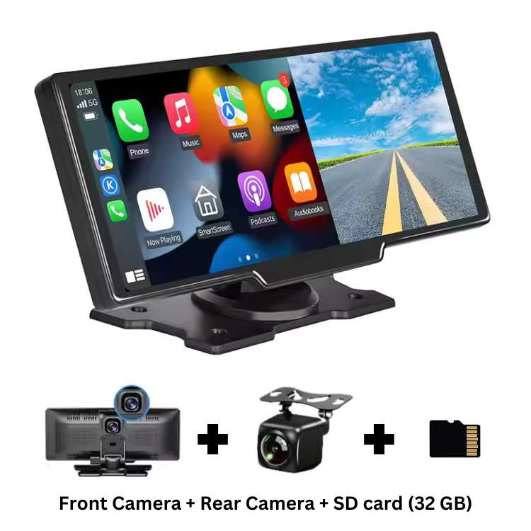 Smartskärm 10.25” – Trådlös CarPlay & Android Auto