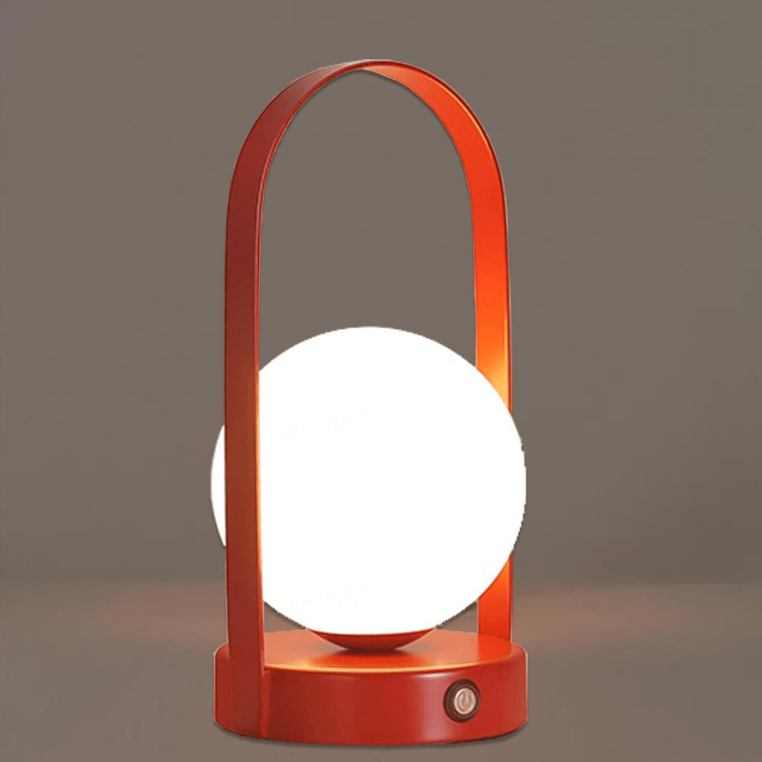 Trådløs USB-bordlampe med genopladelig funktion og stil