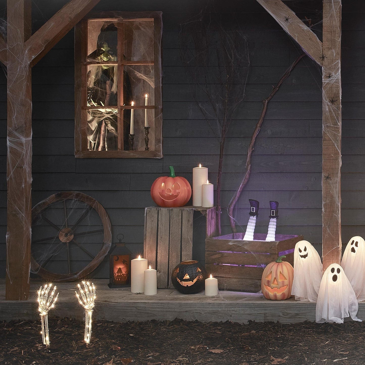 Udendørs Spøgelseslamper til Halloween – Hurtig Opsætning