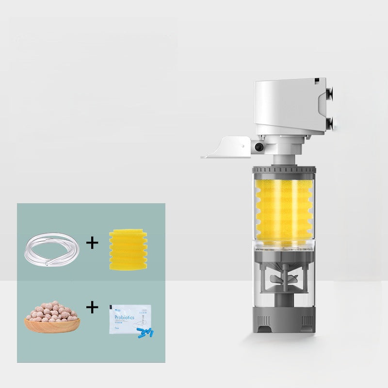 Støjsvag elektrisk filter til akvarium – AquaSilence