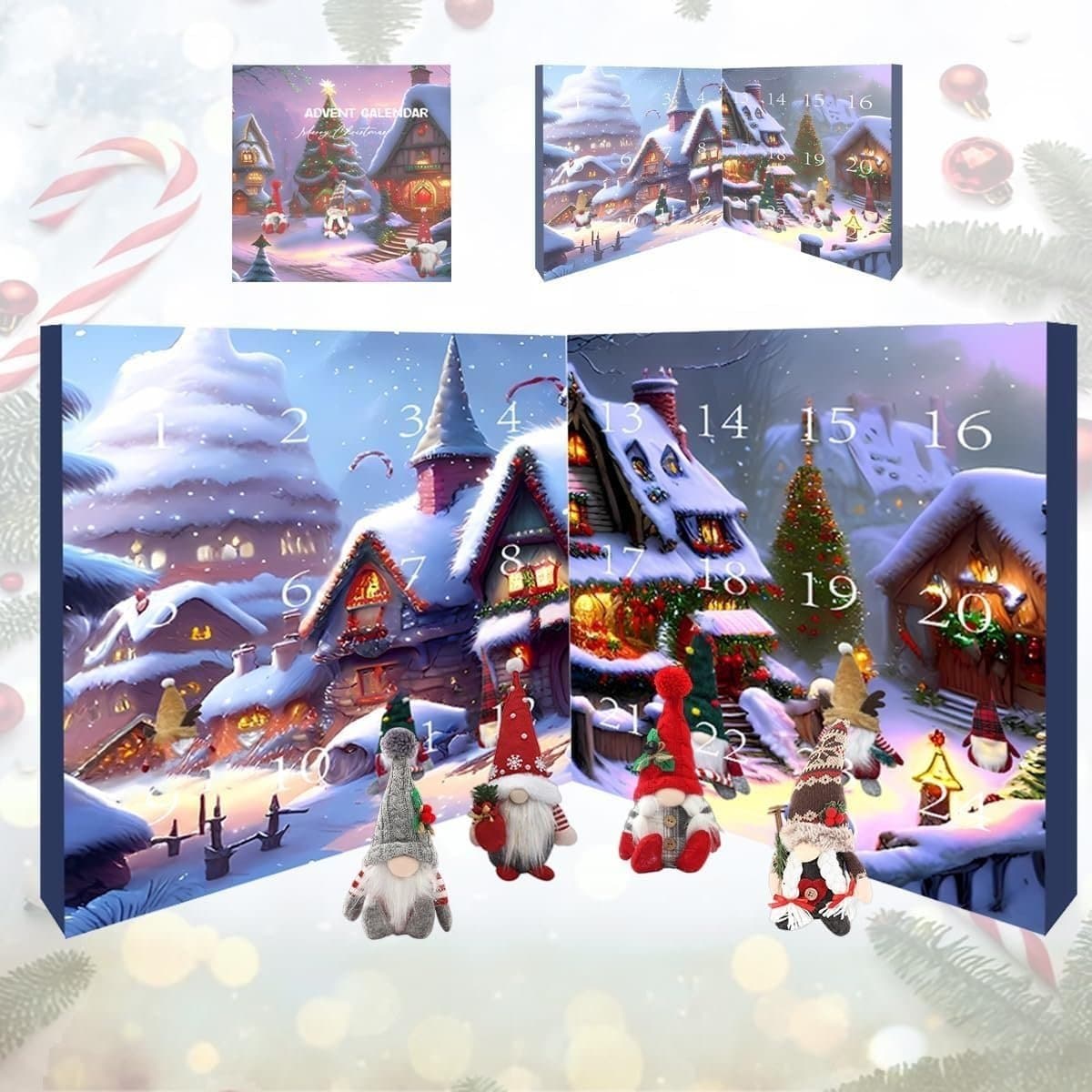 Julekalender 2025 med 24 overraskelser – Fortryllet adventskalender