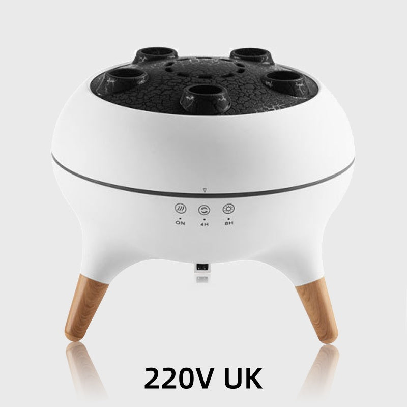 Aroma Diffuser med Ultralyd, 7 LED-Farver og Timerfunktion
