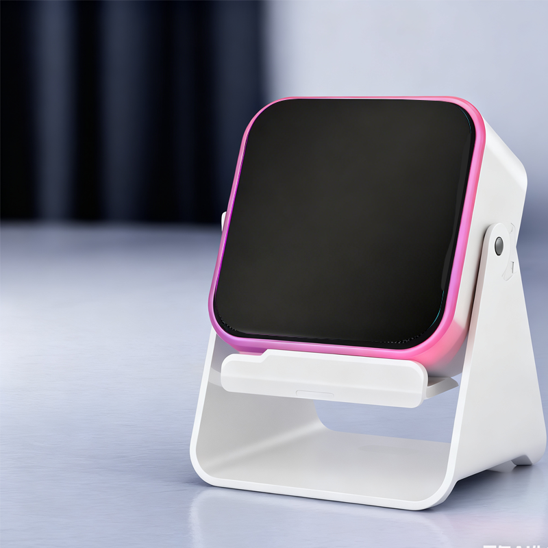 Bluetooth Højttaler | 5-i-1 med Telefonholder, Induktiv Lyd, Bluetooth 5.3, Ambient Lys og 2000-mAh Batteri