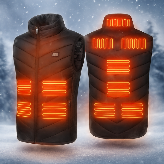 USB Opvarmet Vest med 11 Varmezoner for Optimal Komfort