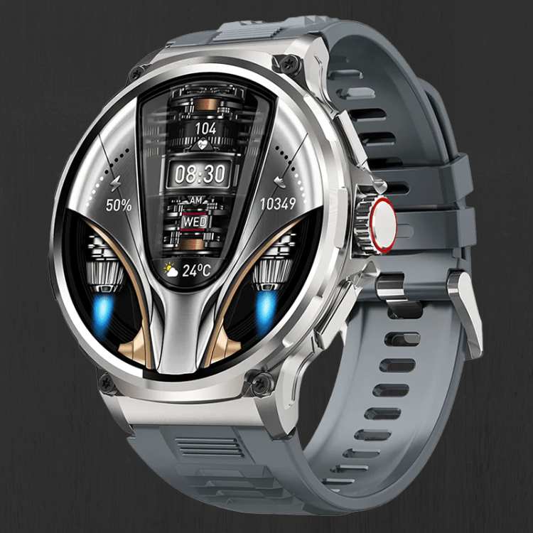 Robust Smartwatch – 10 Dages Batteri, Opkaldsnotifikationer og Sundhedsovervågning