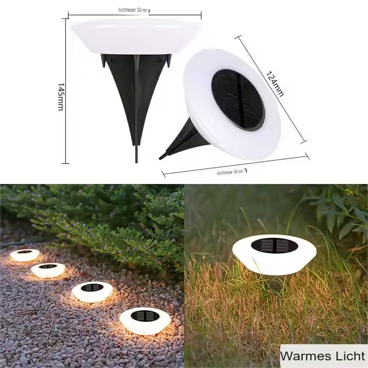 Solcells-LED-trädgårdsbelysning – Energieffektiva gång- och terrasslampor