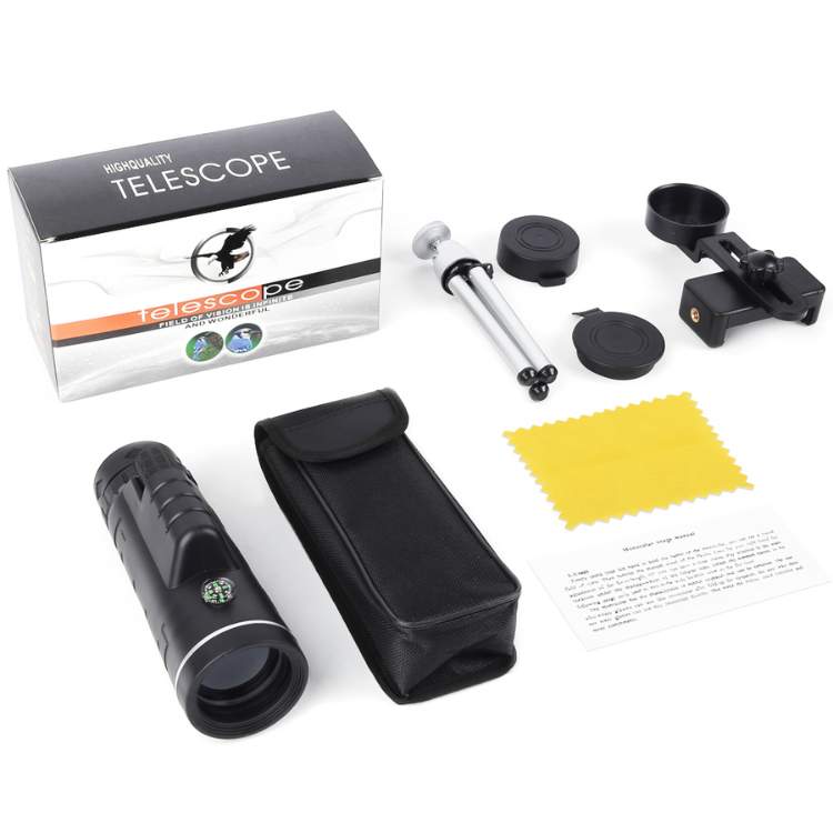 UltraZoom Pro HD Monokular | Vandtæt, BAK-4 Prisme & Ideel til Stjernekiggeri og Dyrelivsobservation
