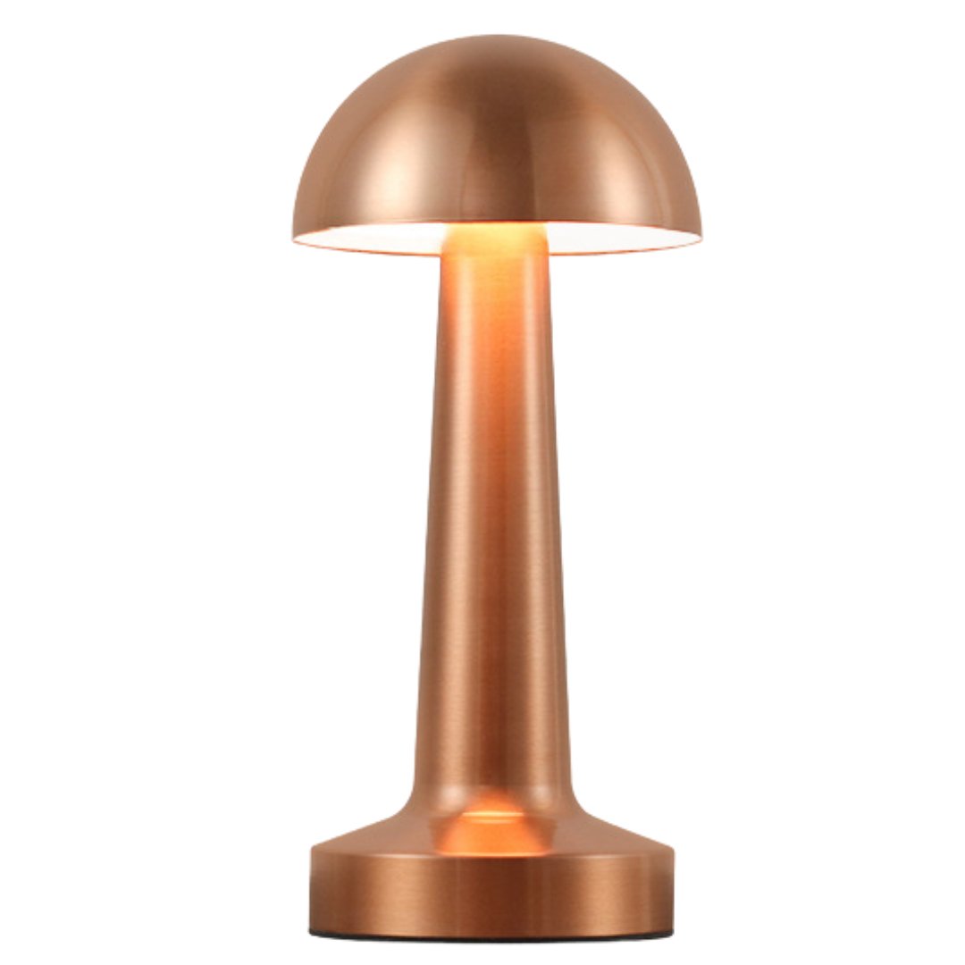 Stilfuld LED-bordlampe med lang batterilevetid & touch-dæmper