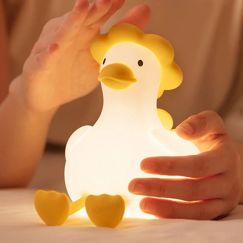 Mjuk Nattlampa i Silikon – Säker och Lugnande Molnlampa